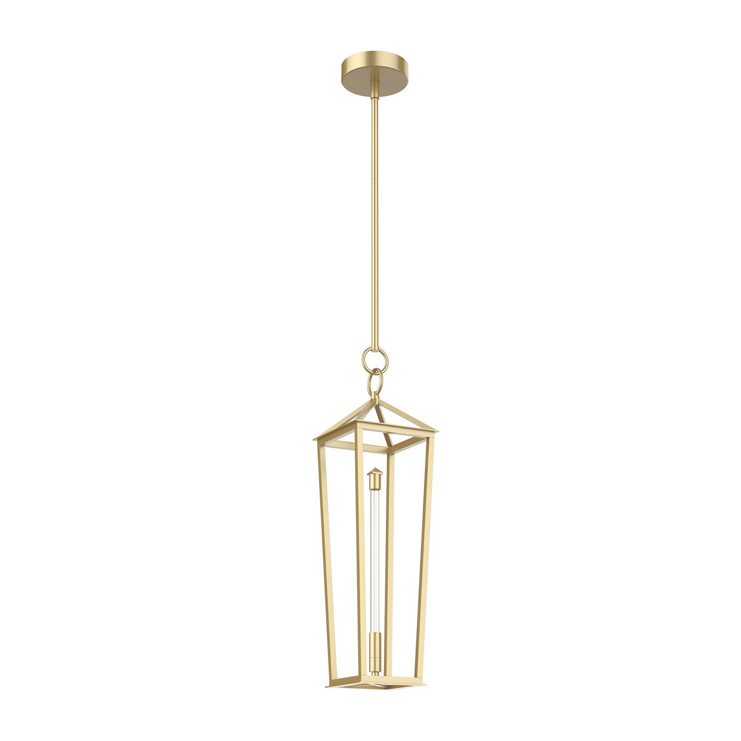 Alora - PD317120NB - LED Pendant - Delphine - Natural Brass