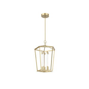 Alora - PD317122NB - LED Pendant - Delphine - Natural Brass