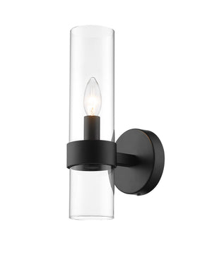 Z-Lite - 4008-1S-MB - One Light Wall Sconce - Datus - Matte Black