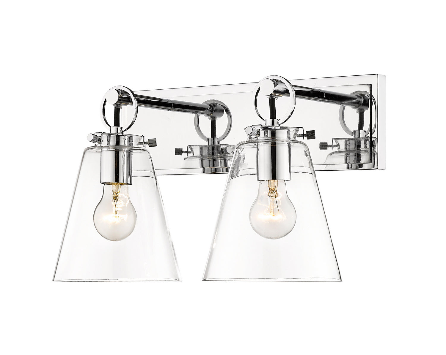 Z-Lite - 483-2V-CH - Two Light Vanity - Harper - Chrome