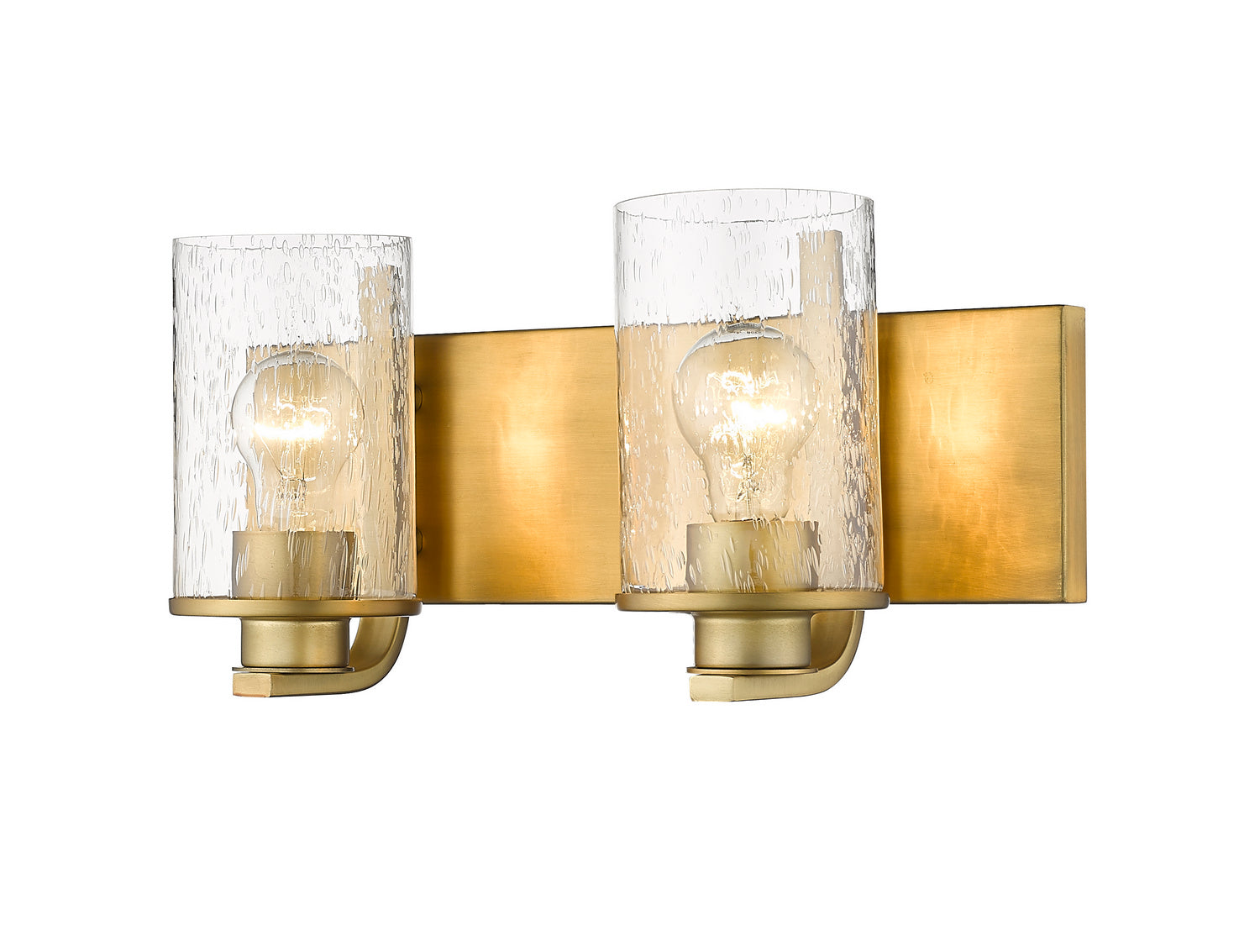 Z-Lite - 492-2V-OBR - Two Light Vanity - Beckett - Olde Brass