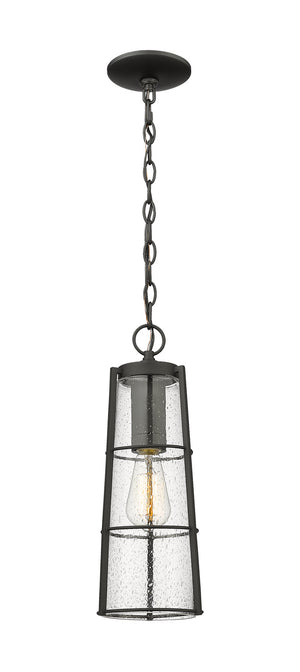 Z-Lite - 591CHB-BK - One Light Outdoor Chain Mount Ceiling Fixture - Helix - Black