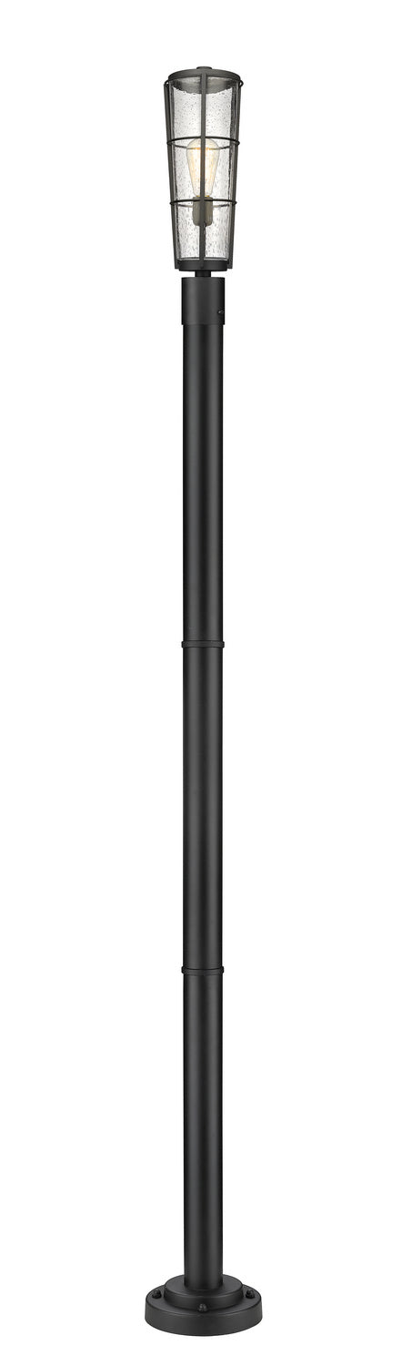 Z-Lite - 591PHB-567P-BK - One Light Outdoor Post Mounted Fixture - Helix - Black