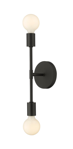 Z-Lite - 731-2S-MB - Two Light Wall Sconce - Modernist - Matte Black