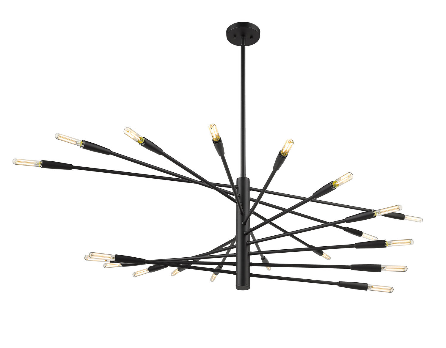 Z-Lite - 737-20MB - 20 Light Chandelier - Ascension - Matte Black