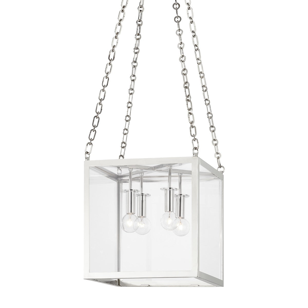 Hudson Valley - 4113-PN - Four Light Pendant - Catskill - Polished Nickel