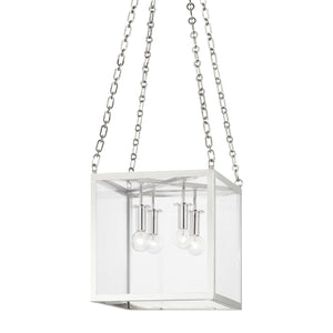 Hudson Valley - 4113-PN - Four Light Pendant - Catskill - Polished Nickel