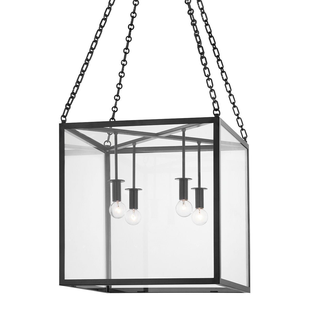 Hudson Valley - 4118-AI - Four Light Pendant - Catskill - Aged Iron