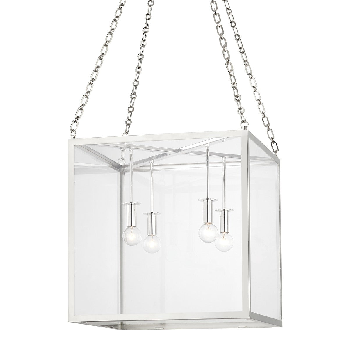 Hudson Valley - 4118-PN - Four Light Pendant - Catskill - Polished Nickel