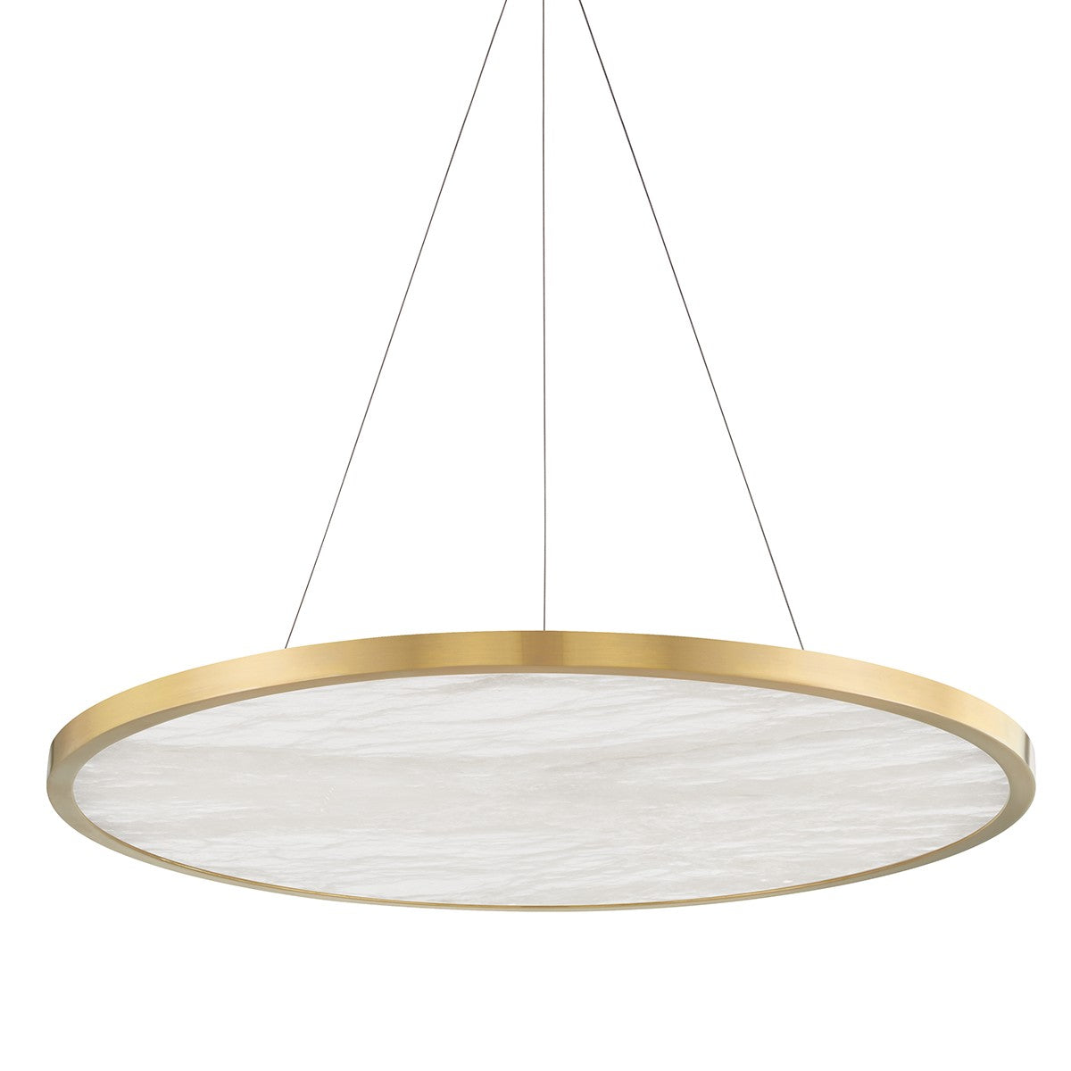 Hudson Valley - 6336-AGB - LED Pendant - Eastport - Aged Brass