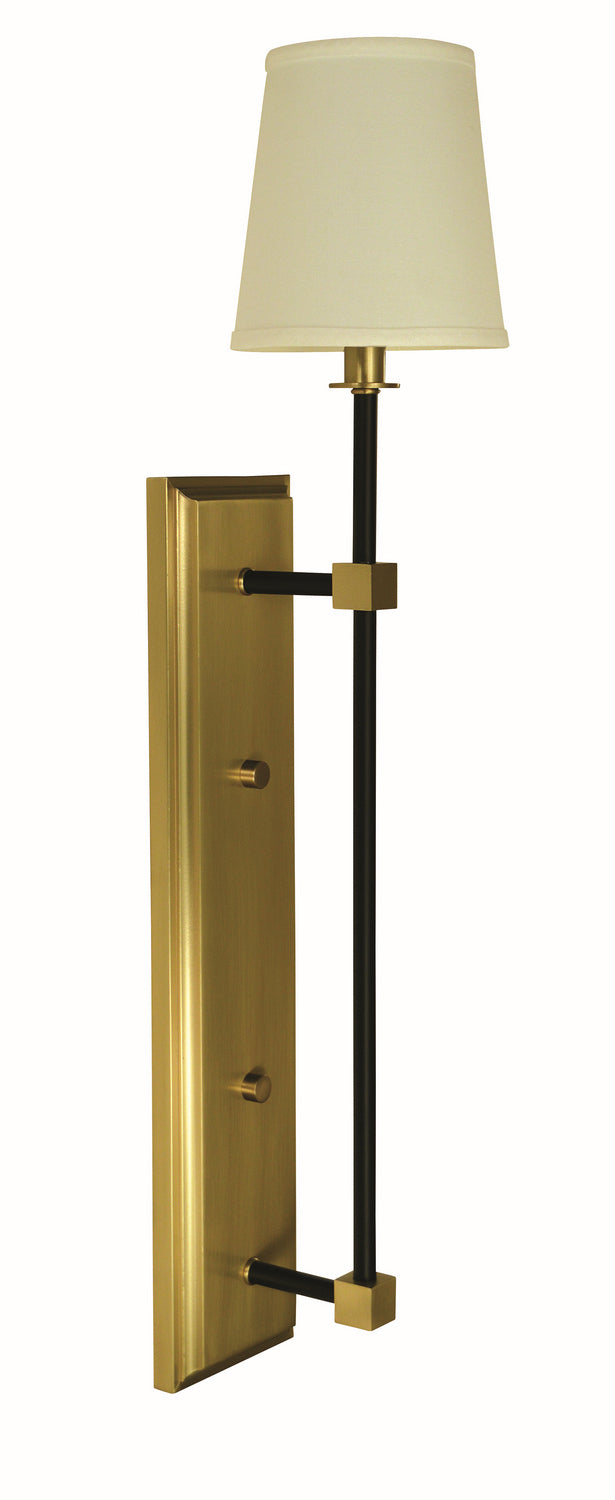 Framburg - 5676 BR/MBLACK - One Light Wall Sconce - Sconces - Brushed Brass and Matte Black