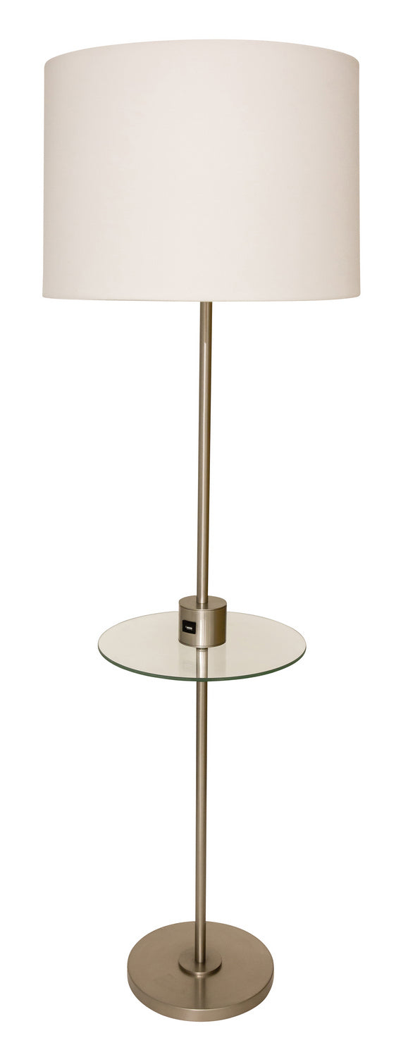 House of Troy - BR102-SN - One Light Floor Lamp - Brandon - Satin Nickel