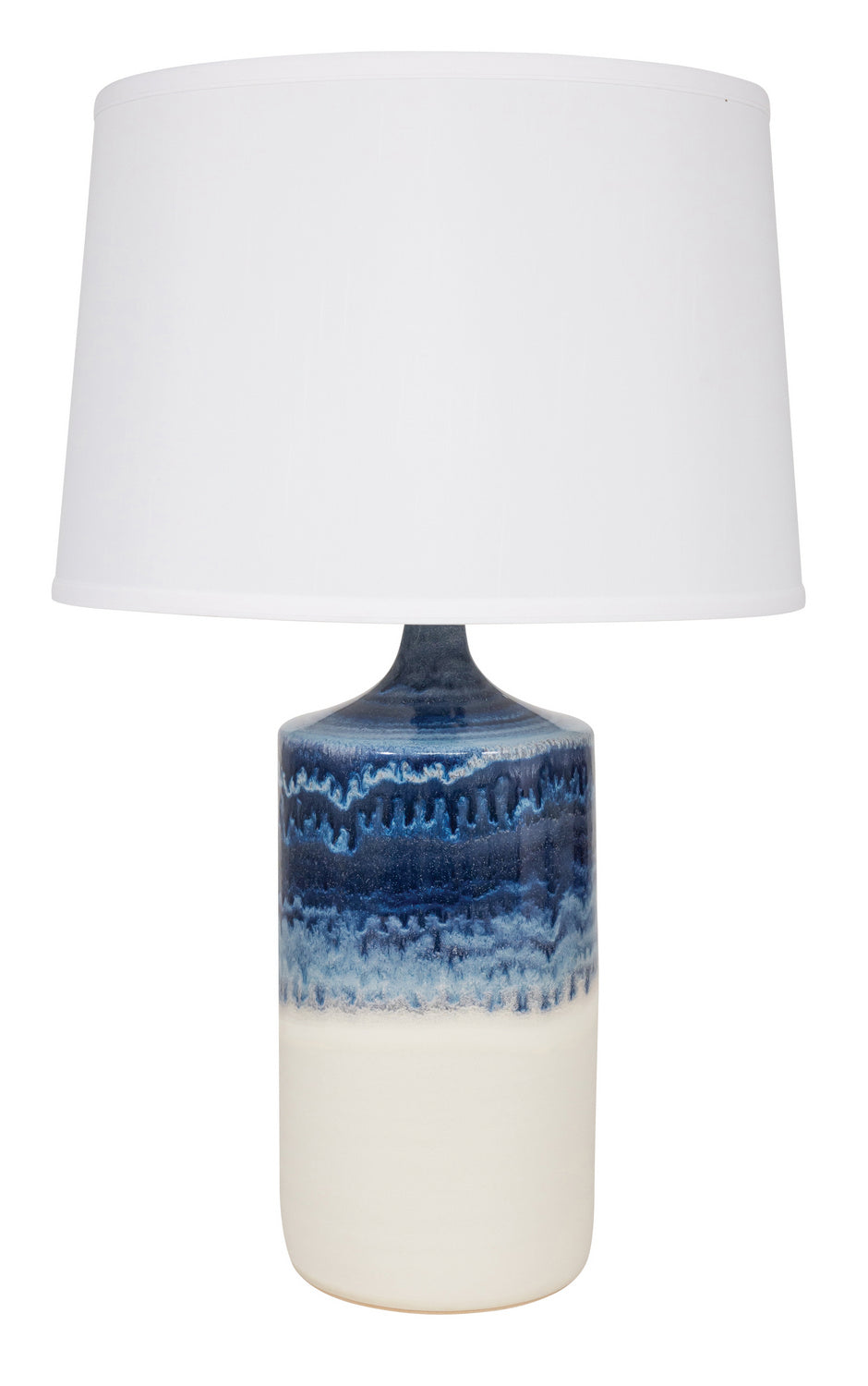 House of Troy - GS110-DWM - One Light Table Lamp - Scatchard - Decorated White Matte