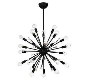 Savoy House - 7-6099-24-89 - 24 Light Chandelier - Galea - Matte Black