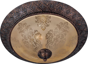 Maxim - 11240SAOI - Two Light Flush Mount - Symphony - Oil Rubbed Bronze