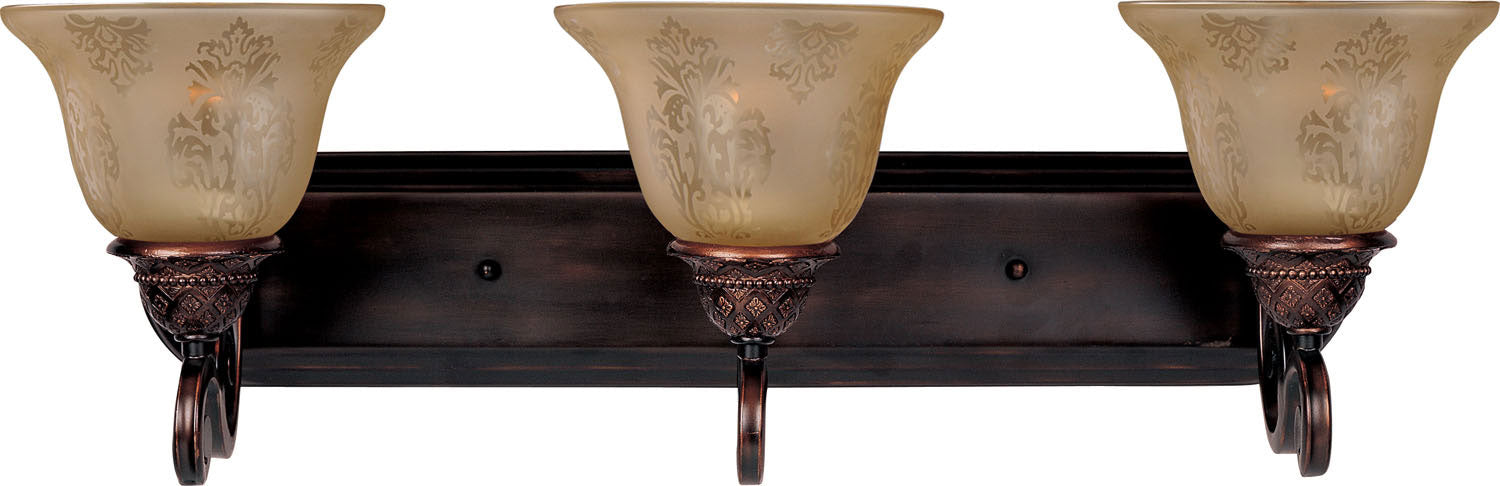 Maxim - 11232SAOI - Three Light Bath Vanity - Symphony - Oil Rubbed Bronze