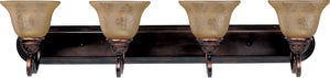 Maxim - 11233SAOI - Four Light Bath Vanity - Symphony - Oil Rubbed Bronze