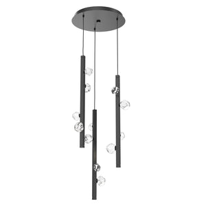 Hammerton Studio - CHB0070-03-MB-CZ-CA1-L3 - LED Pendant - Stella - Matte Black