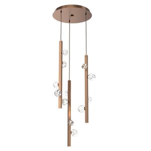 Hammerton Studio - CHB0070-03-RB-CZ-CA1-L3 - LED Pendant - Stella - Oil Rubbed Bronze