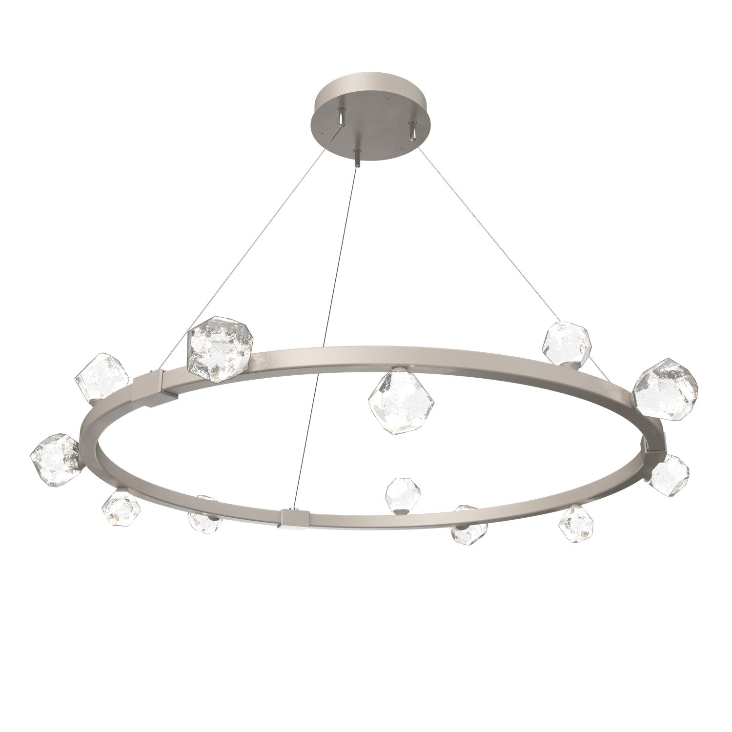 Hammerton Studio - CHB0070-40-BS-CZ-CA1-L3 - LED Chandelier - Stella - Beige Silver