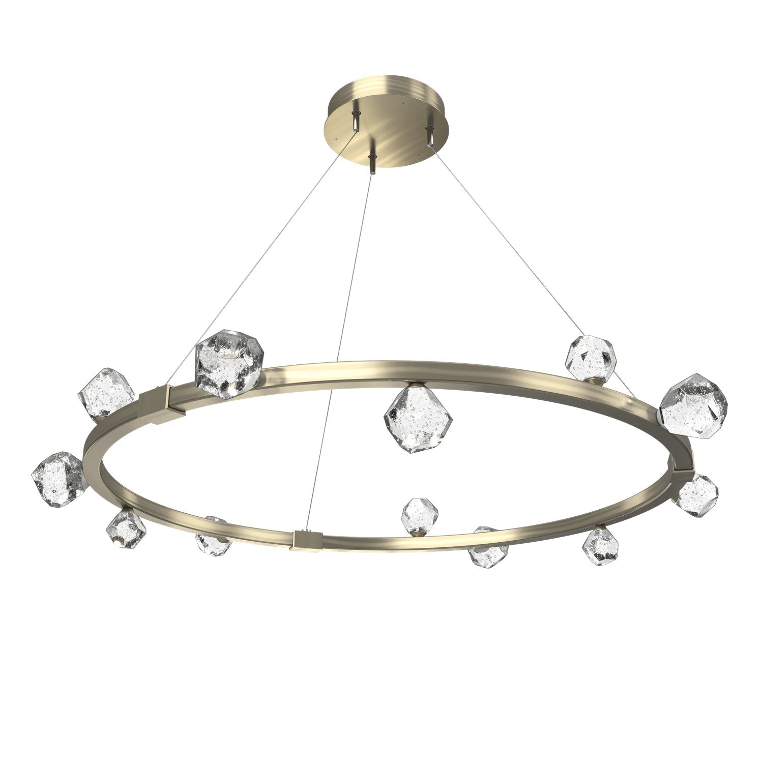 Hammerton Studio - CHB0070-40-HB-CZ-CA1-L3 - LED Chandelier - Stella - Heritage Brass