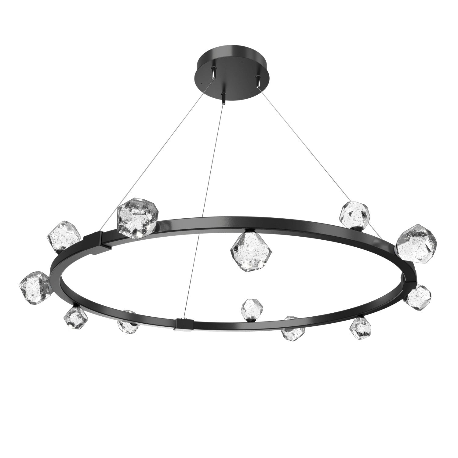 Hammerton Studio - CHB0070-40-MB-CZ-CA1-L3 - LED Chandelier - Stella - Matte Black