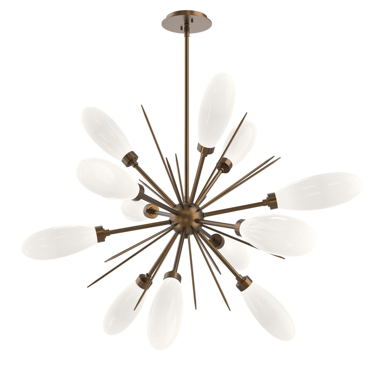 Hammerton Studio - CHB0071-0A-FB-WL-001-L3 - LED Chandelier - Fiori - Flat Bronze