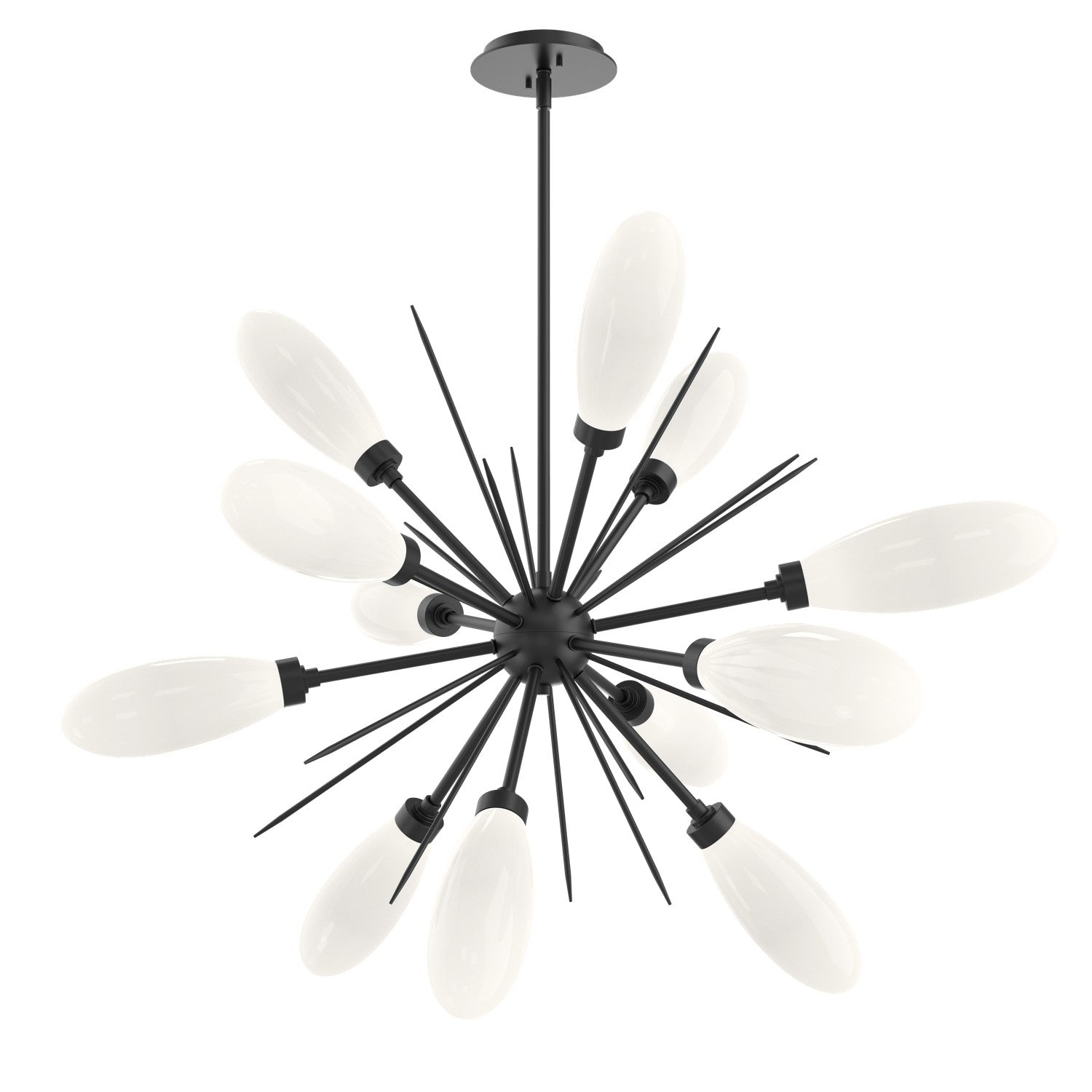 Hammerton Studio - CHB0071-0A-MB-WL-001-L3 - LED Chandelier - Fiori - Matte Black