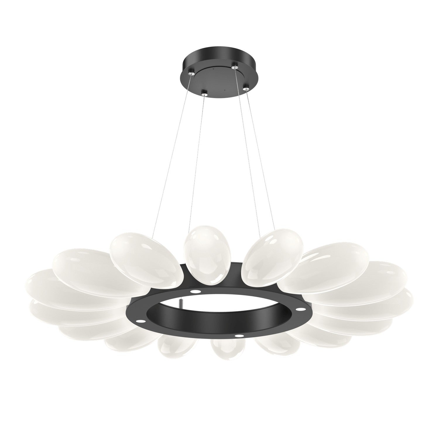 Hammerton Studio - CHB0071-39-MB-WL-CA1-L3 - LED Chandelier - Fiori - Matte Black