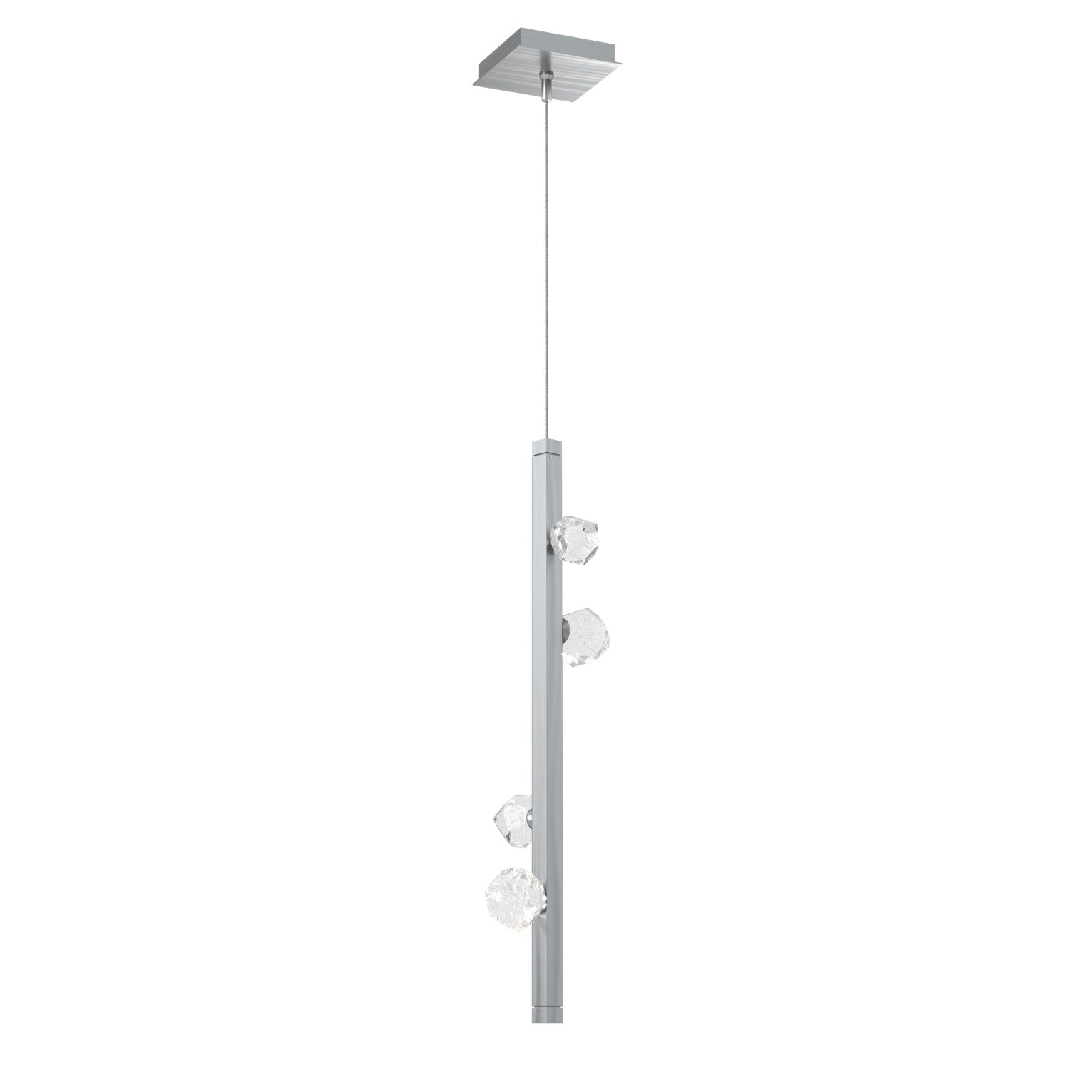 Hammerton Studio - LAB0070-01-SN-CZ-CA1-L3 - LED Pendant - Stella - Satin Nickel