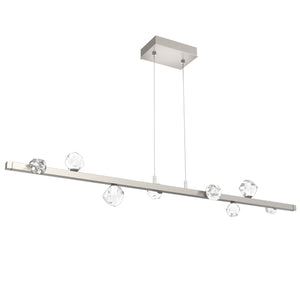 Hammerton Studio - PLB0070-54-BS-CZ-CA1-L3 - LED Linear Suspension - Stella - Beige Silver