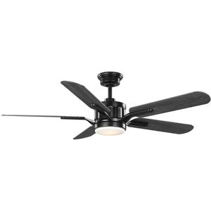 Progress Lighting - P250007-031-30 - 54"Ceiling Fan - Claret - Matte Black