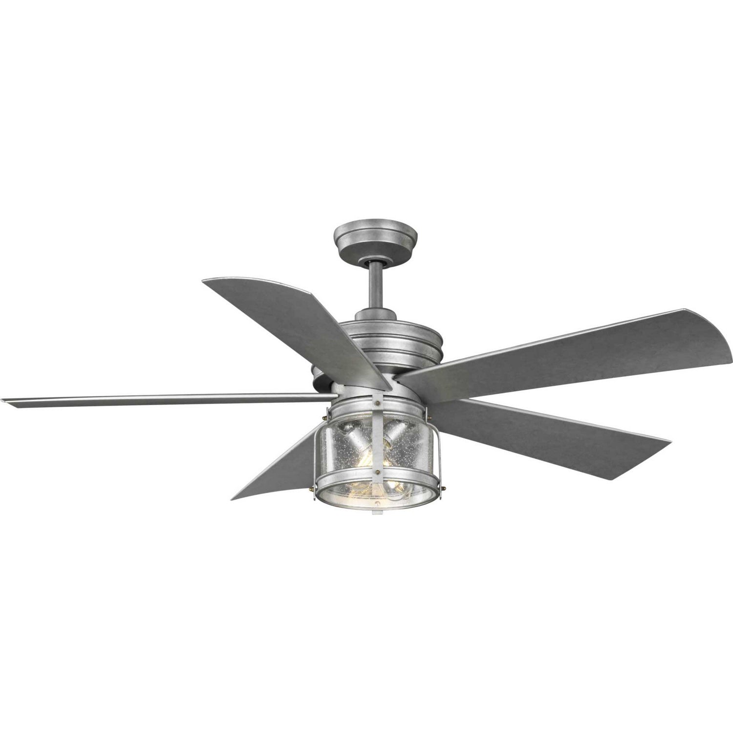 Progress Lighting - P250011-141-WB - 56"Ceiling Fan - Midvale - Galvanized