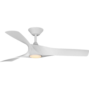 Progress Lighting - P250060-028-30 - 52"Ceiling Fan - Ryne - Satin White