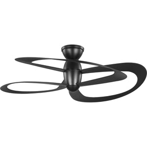 Progress Lighting - P250063-031 - 48"Ceiling Fan - Willacy - Matte Black