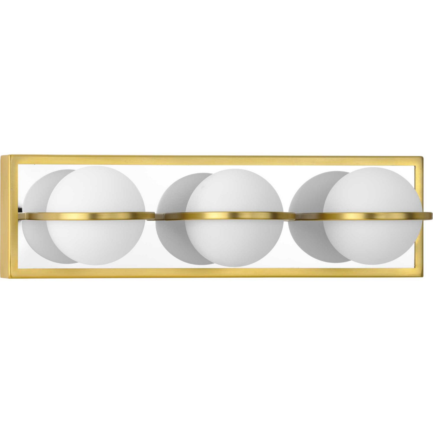 Progress Lighting - P300312-012-30 - LED Bath Bracket - Pearl Led - Satin Brass