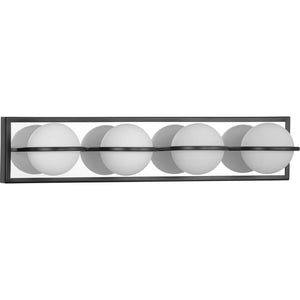 Progress Lighting - P300313-031-30 - LED Bath Bracket - Pearl Led - Matte Black