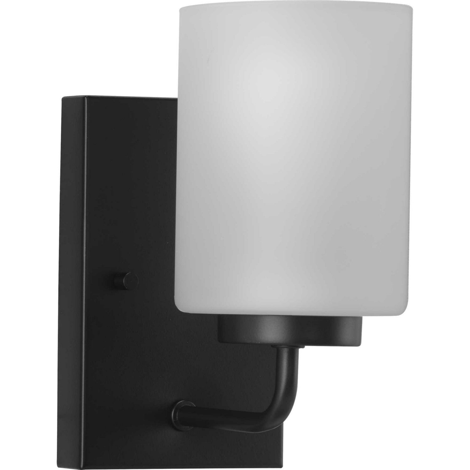 Progress Lighting - P300327-031 - One Light Bath Bracket - Merry - Matte Black