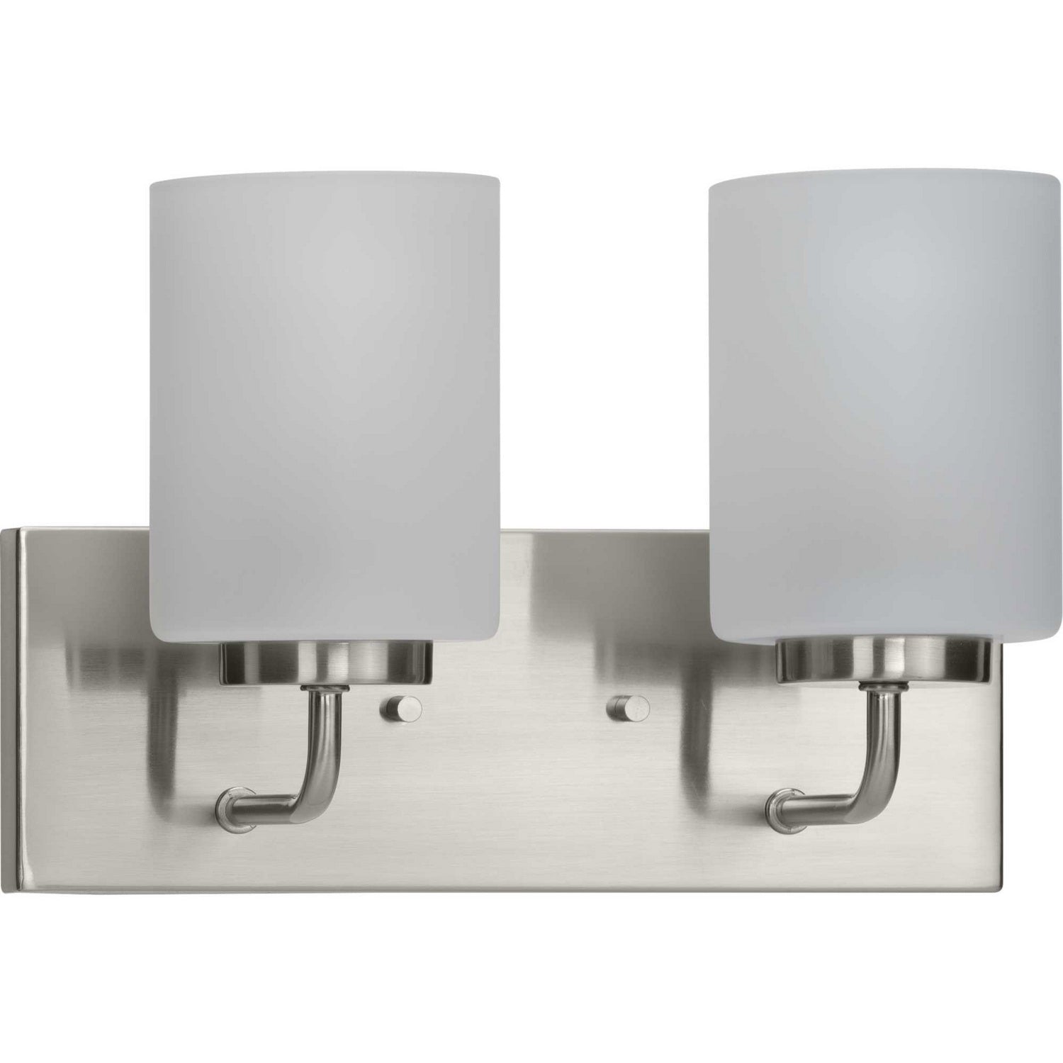 Progress Lighting - P300328-009 - Two Light Bath Bracket - Merry - Brushed Nickel