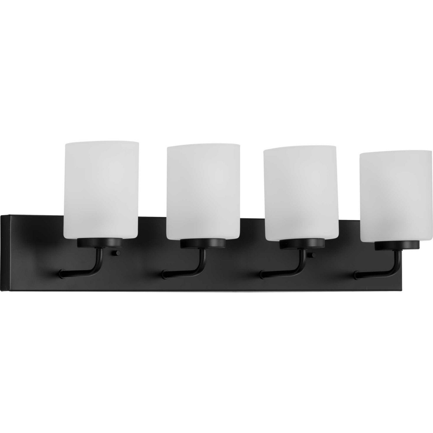 Progress Lighting - P300330-031 - Four Light Bath Bracket - Merry - Matte Black