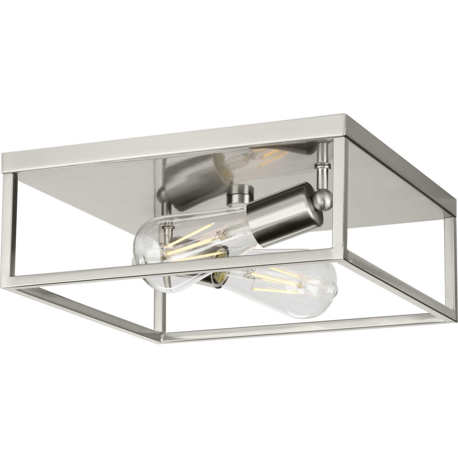 Progress Lighting - P350200-009 - Two Light Flush Mount - Perimeter - Brushed Nickel