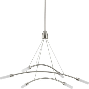 Progress Lighting - P400263-009-30 - LED Chandelier - Kylo Led - Brushed Nickel