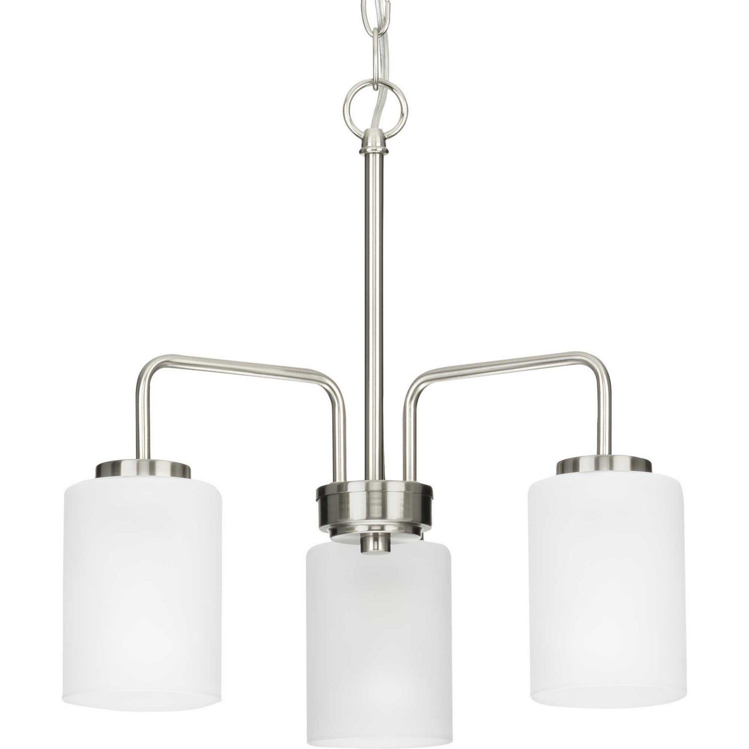 Progress Lighting - P400274-009 - Three Light Chandelier - Merry - Brushed Nickel