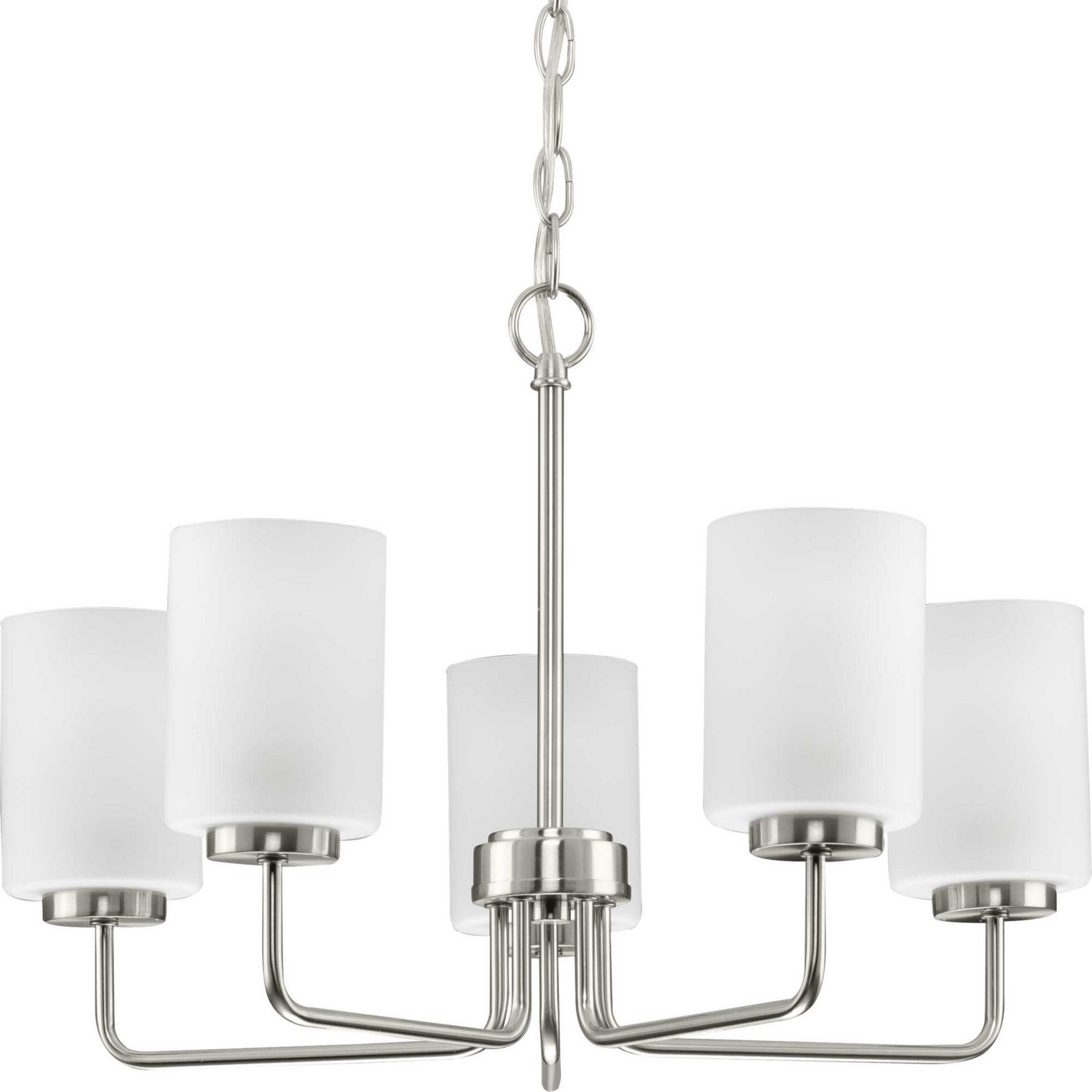 Progress Lighting - P400275-009 - Five Light Chandelier - Merry - Brushed Nickel