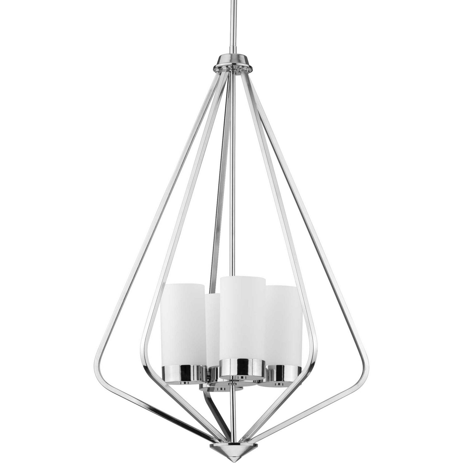 Progress Lighting - P500305-015 - Four Light Pendant - Elevate - Polished Chrome