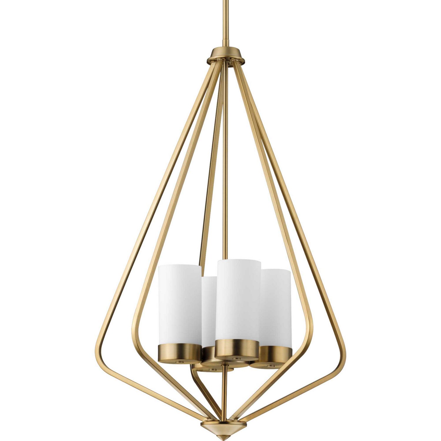 Progress Lighting - P500305-109 - Four Light Pendant - Elevate - Brushed Bronze