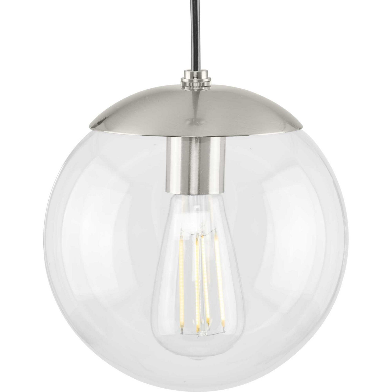 Progress Lighting - P500309-009 - One Light Pendant - Atwell - Brushed Nickel