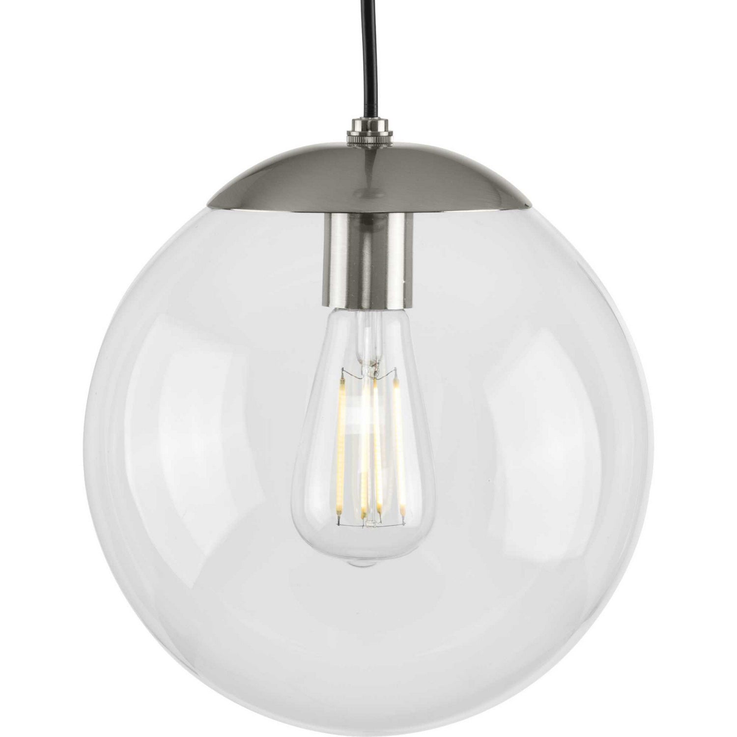 Progress Lighting - P500310-009 - One Light Pendant - Atwell - Brushed Nickel