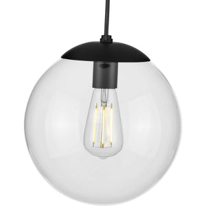 Progress Lighting - P500310-031 - One Light Pendant - Atwell - Matte Black