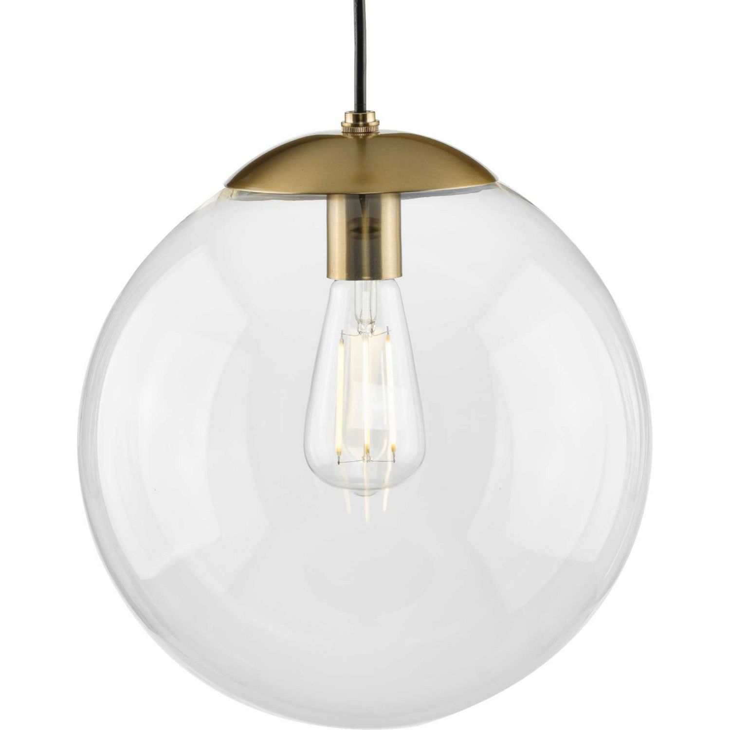 Progress Lighting - P500311-109 - One Light Pendant - Atwell - Brushed Bronze